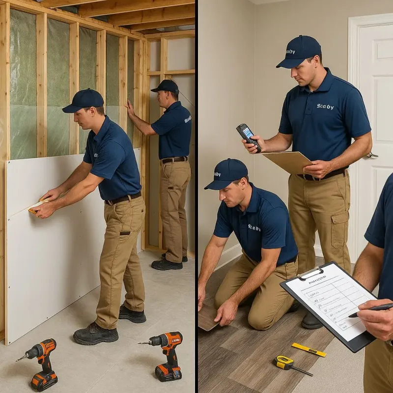 Repairs and Reconstruction process in San Anselmo, CA