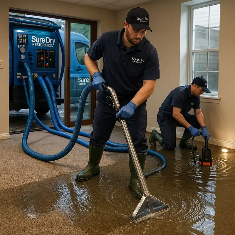 Water Extraction and Removal process in San Anselmo, CA